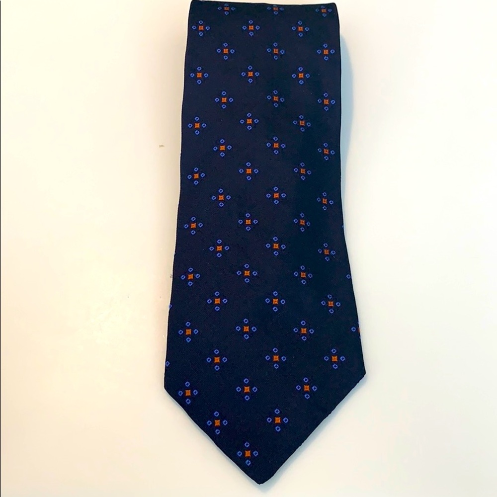 Romeo Gigli Woven Silk Tie Vintage